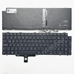 SP/Latin Backlit Keyboard for Dell Latitude 5520 5521 5530 5531 3540 5540 Precision 7770 7780 7670 0TW8VM 0W4MKC 0VG9Y2 0WCDHV