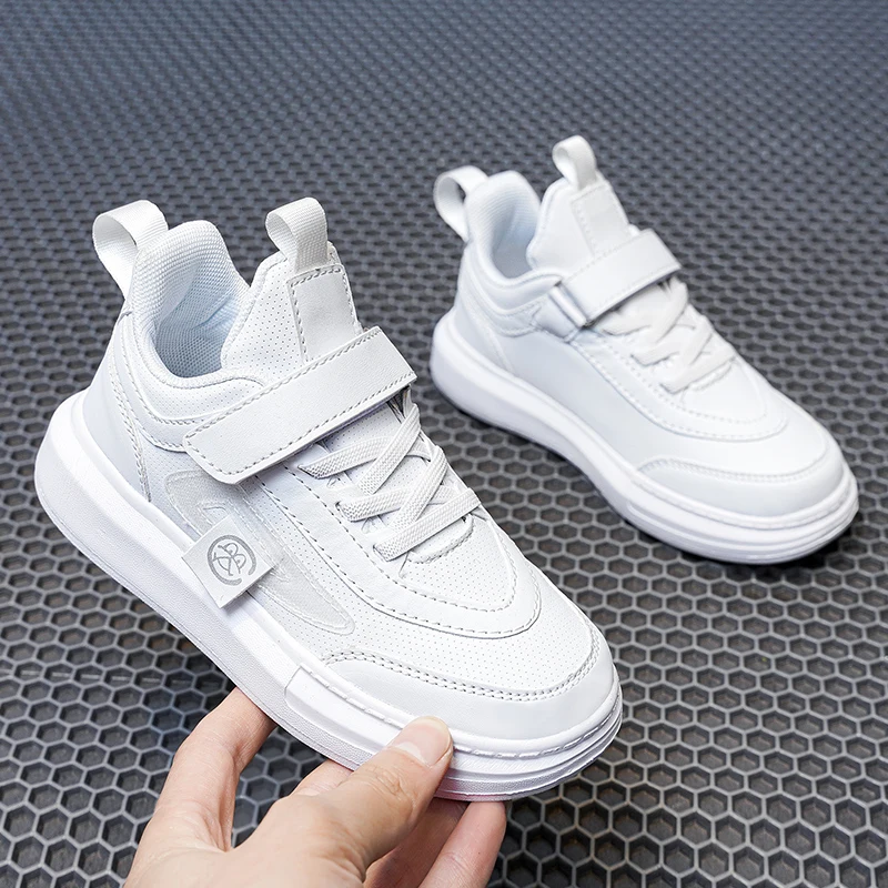 New Style Children\'s sneakers boy Flat Student Training Shoes Fashion Sports shoes for girls Anti-Slip white sneakers for kids