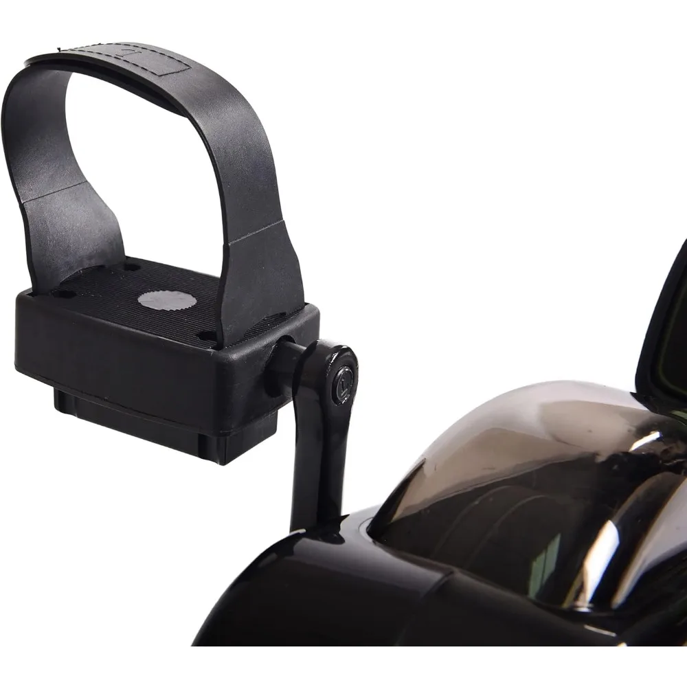 Under Desk Exercise Bike Mini Elliptical Pedal Exerciser with Smart Workout App+Fully upgraded