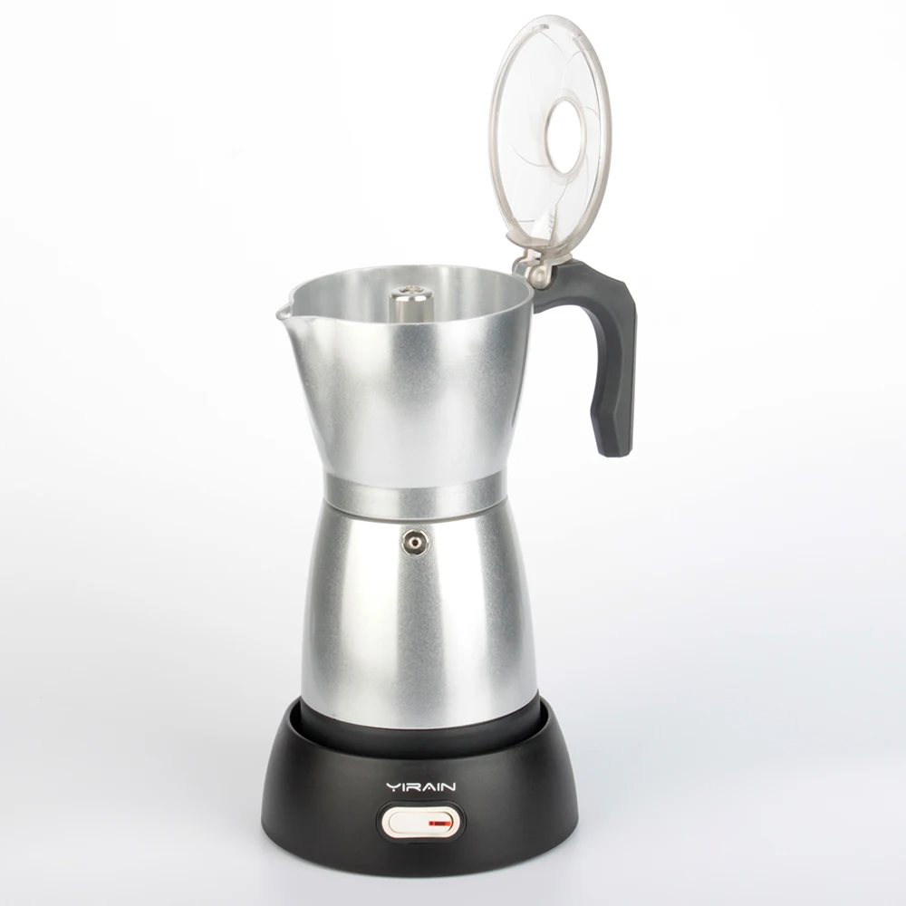 ماكينة صنع القهوة الكهربائية 6 كوب 300 مل ماكينة صنع قهوة اسبريسو موكا