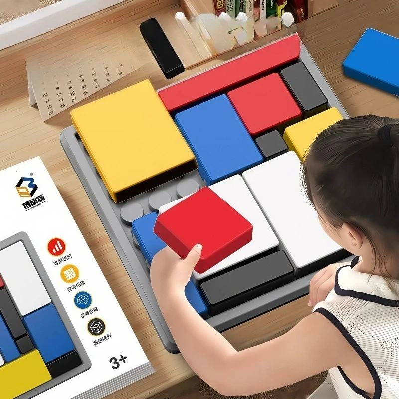 ปริศนาเชิงตรรกะ การฝึกการคิด เกมตัวต่อบนโต๊ะ การศึกษาสำหรับเด็ก การพัฒนาทางปัญญาแบบโต้ตอบ