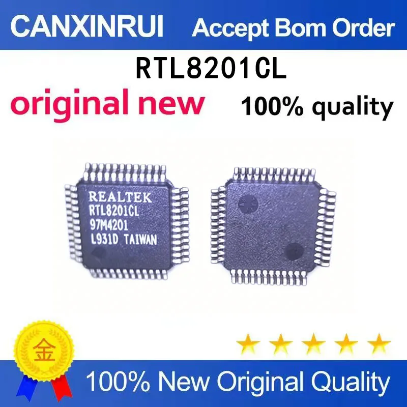 

（5 pieces）New original RTL8201CL RTL8201CP QFP