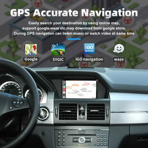 8 best sales mercedes glk screen - №7