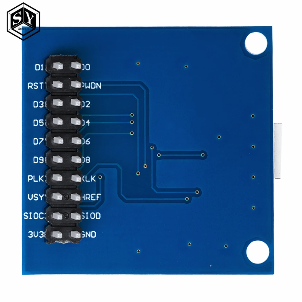 1PCS  OV7670 module with adapter board contains the camera Integrated Circuits Board