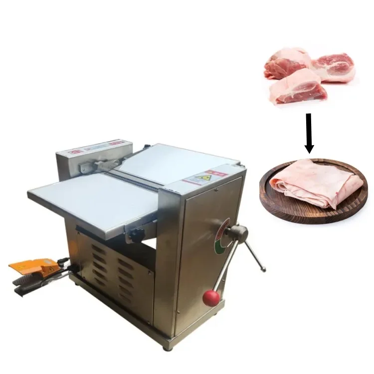 hot sale salmon fish skin removing machine Pork peeling and degreasing machine