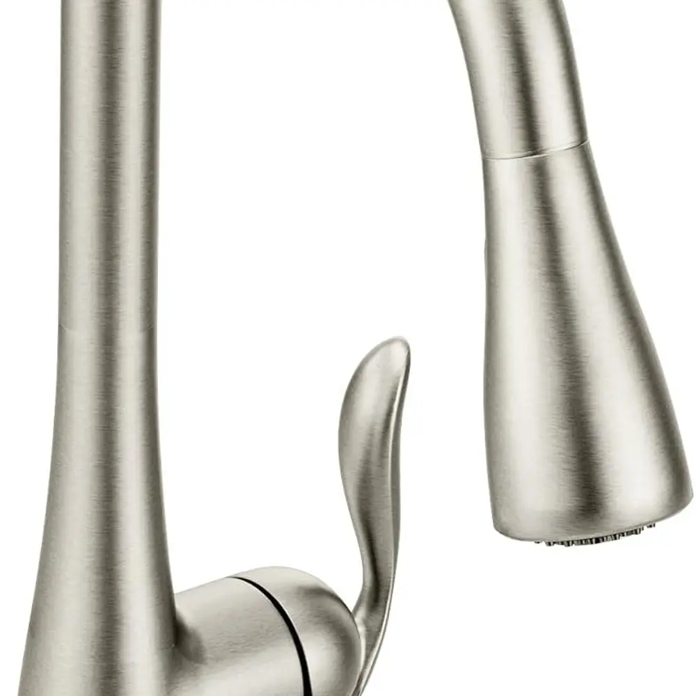 

Arbor Spot Resist Stainless One-Handle Pulldown Kitchen Faucet with Sprayer and a Reflex Docking System, Kitchen Sink Faucet Fea