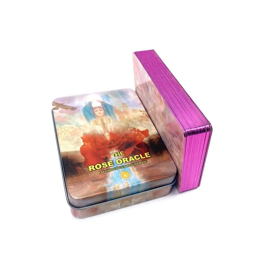 

10*6 cm Rose Oracle Tarot in A Tin