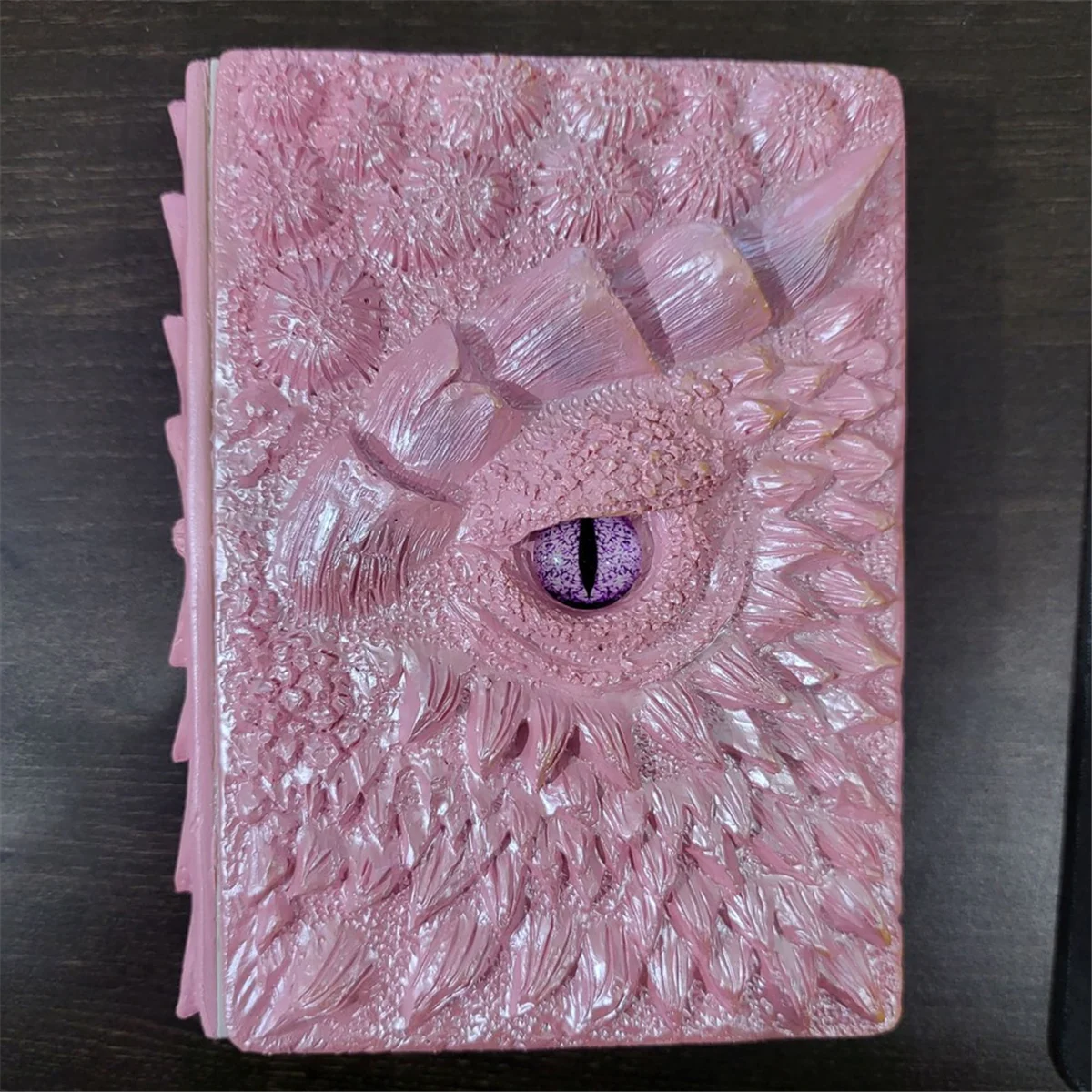 AT42 Dragon Secret Diary 3D Dragon Relief Engraving Book Retro Fantasy Diary