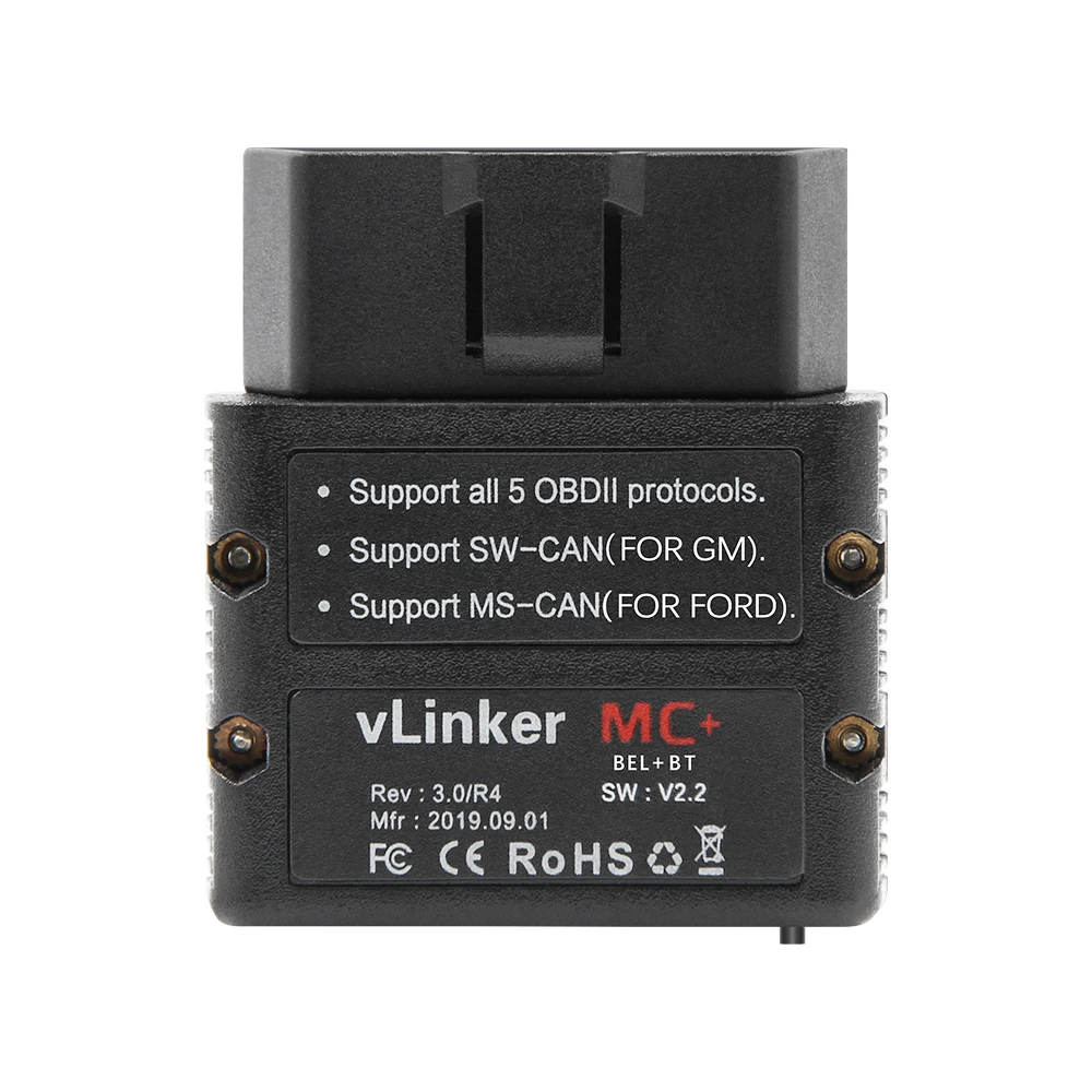 

New Arrival Vgate VLinker MC 4.0 OBD2 Auto Diagnostic Scanner for Android IOS
