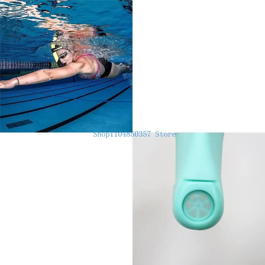 

5ASD тренировочный шланг с передней дыхательной трубкой плавание тренировочная сноркеля морской бассейн