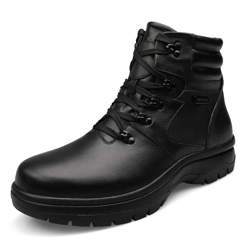 Zimowe męskie buty bawełniane Outdoor ciepłe buty śniegowe Moda miękki wygodny but Casual buty męskie Botas duży rozmiar 50 51 52 53 54