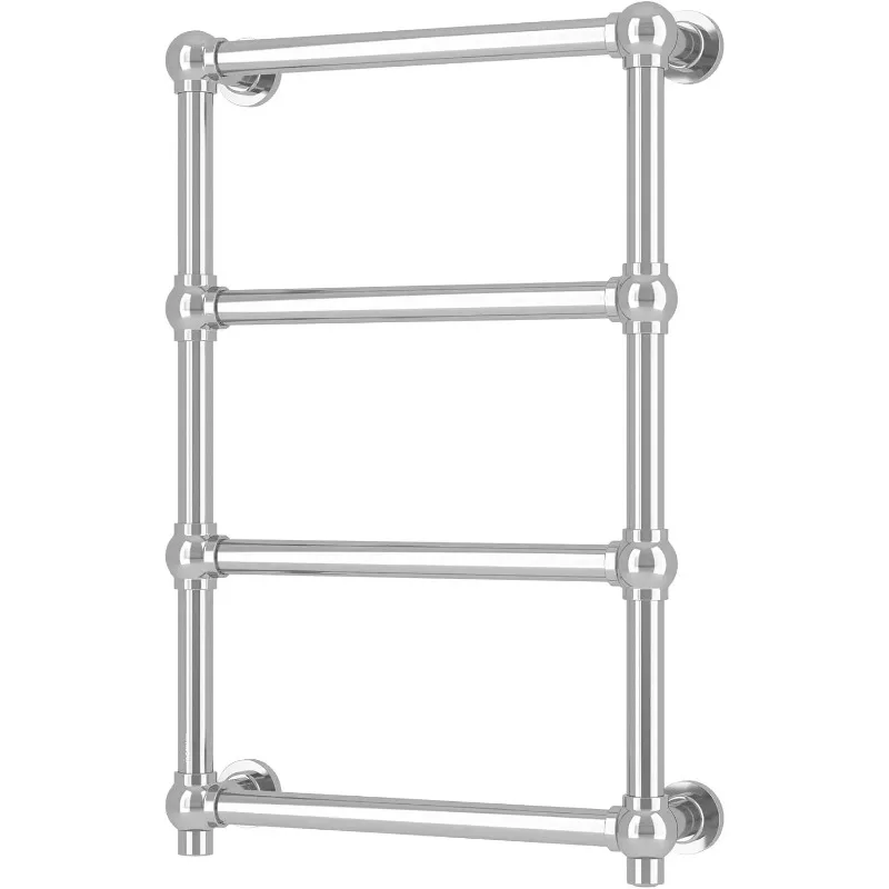 Polished radiator towel rack 19.69 inches wide X 29.5 inches high