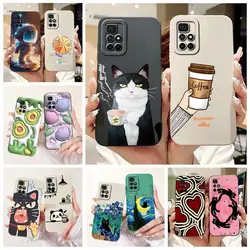 For Xiaomi Redmi 10 Case Luxury Candy Painted Cover Soft Silicone Phone Case For Redmi 10 Prime Redmi10 2022 Fundas 6.5'' Bumper