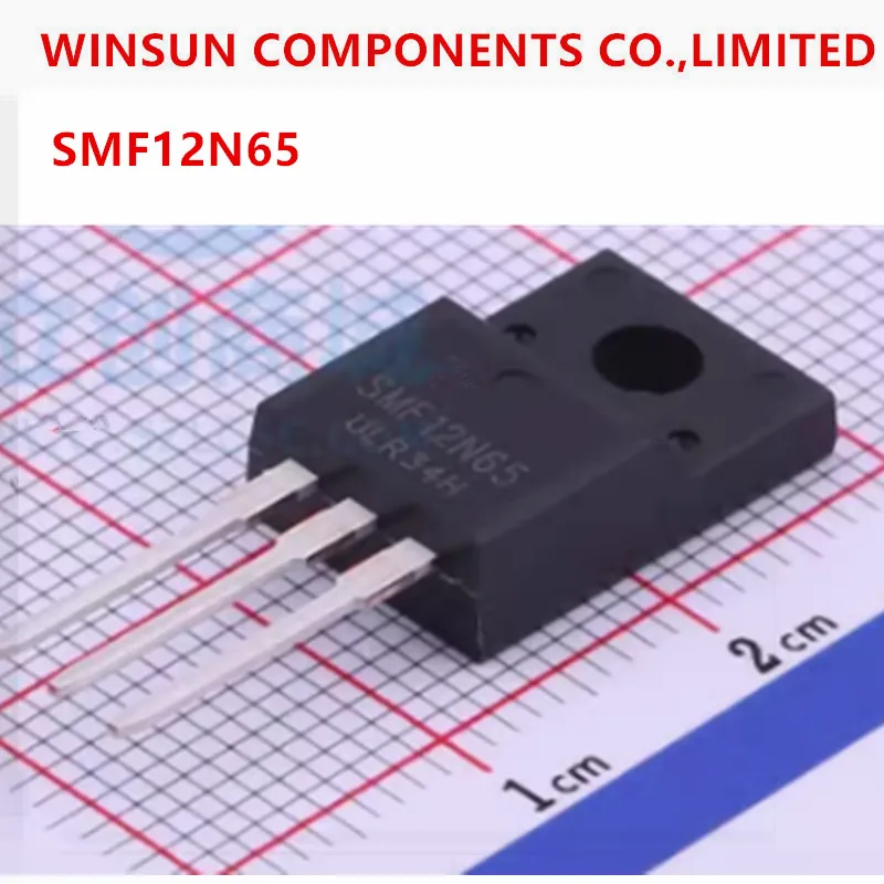 (10Piece)100% New Original SMF12N65 12N65 TO-220F N-channel MOS FET 650V 12A