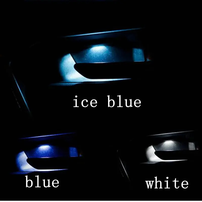 Car LED Door Bowl Armrest Atmosphere Light Interior Lights Decoration Handle Frame Light for Toyota RAV4 2019 2020 2021 2022