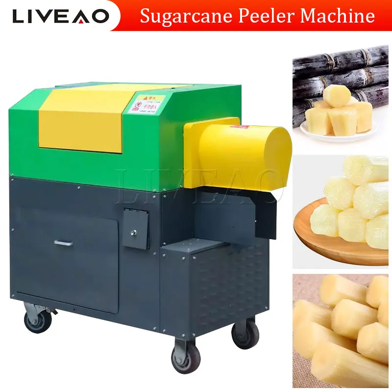 전기 설탕 껍질 벗기기 및 절단기, 설탕 껍질 벗기기 및 절단기