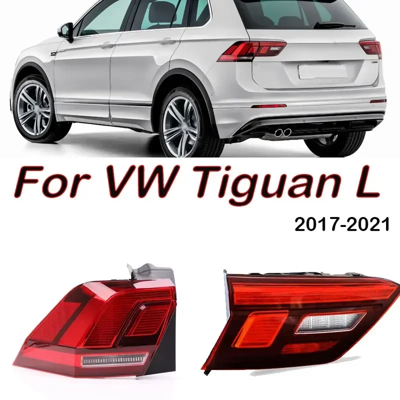 1Pc Tail Lamp For VW Tiguan 2017 2018 2019 2020 2021 Rear Taillight Warning Light Reversing Light 5NA945095 5NA945096 5NA945093
