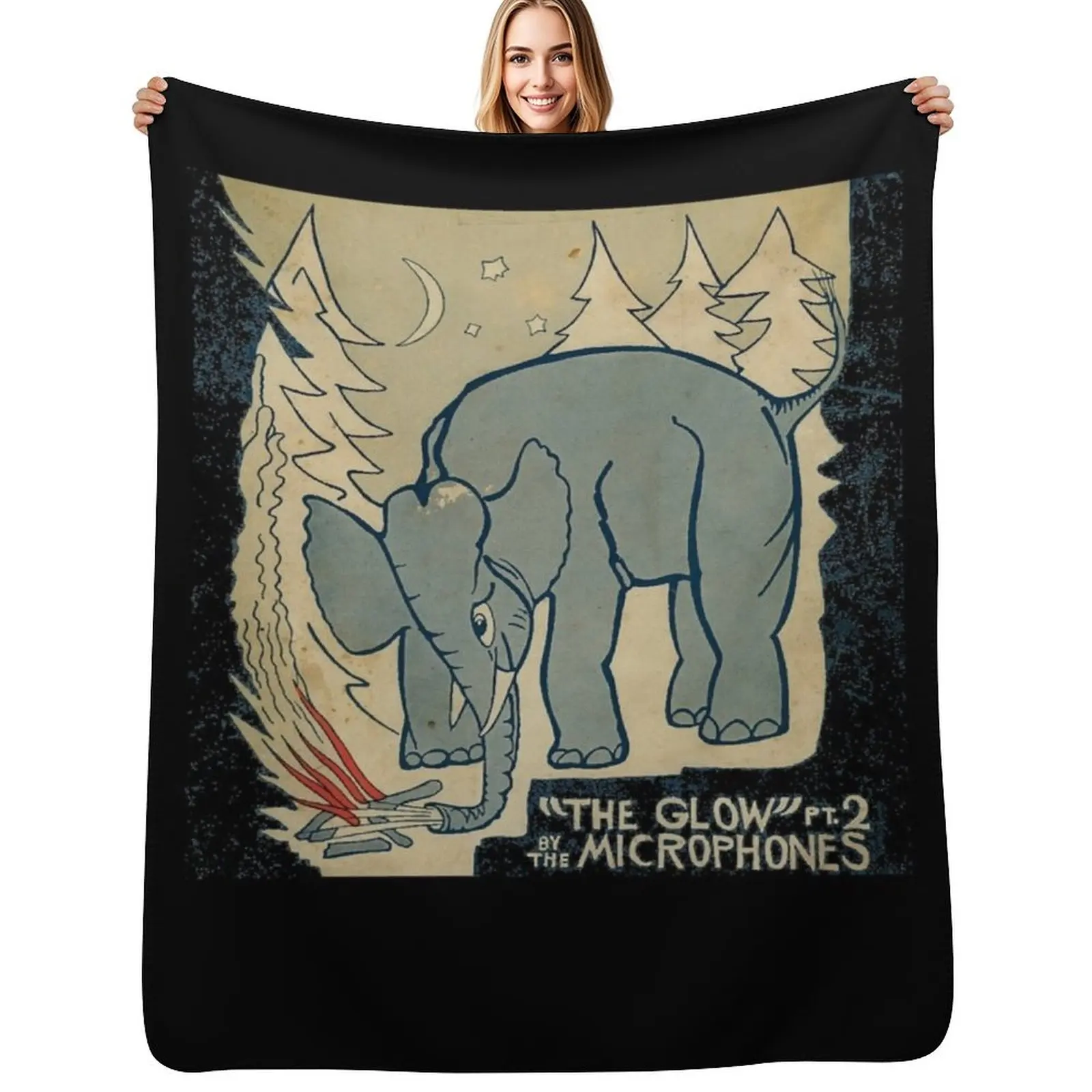 

THE MICROPHONES Classic Throw Blanket Sofas Hairy Soft Beds for sofa Blankets