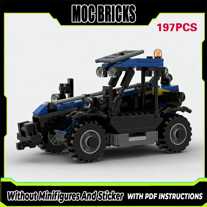 

City Car Model MOC Building Bricks Telescopic Boom Forklifts Modular Technology Gifts Holiday Assemble Children Toys Suit