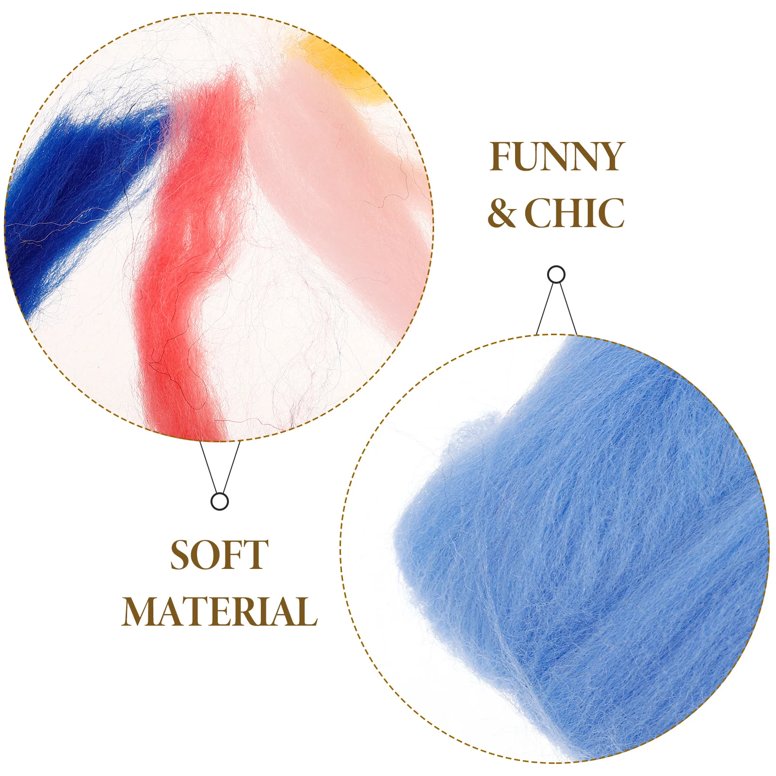 

1Set Needle Felting DIY Household Felting Kit Complete Practical Wool Felt Crafts Supplies for Beginners DIY Supplies