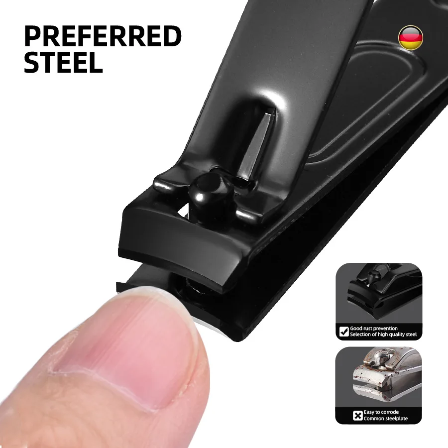 26Stainless Steel Nail Clipper Cutter Trimmer Earpick Grooming Kit Manicure Pedicure Scissor Tweezer Nail Tools Set