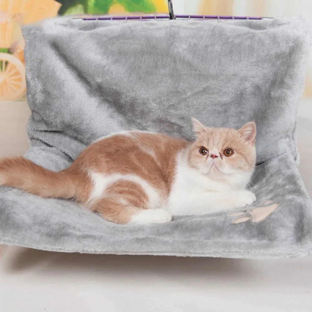 

Cat Bed Comfortable Lounge Hammocks Removable Window Sill House Cat Radiator Hanging Bed Soft Cushion for Cats Pet Accessories