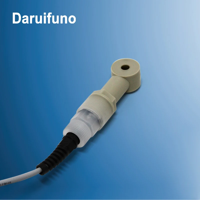 Strong Acid or Alkali Online Inductive Conductivity Sensor Probe with Temperature Sensor