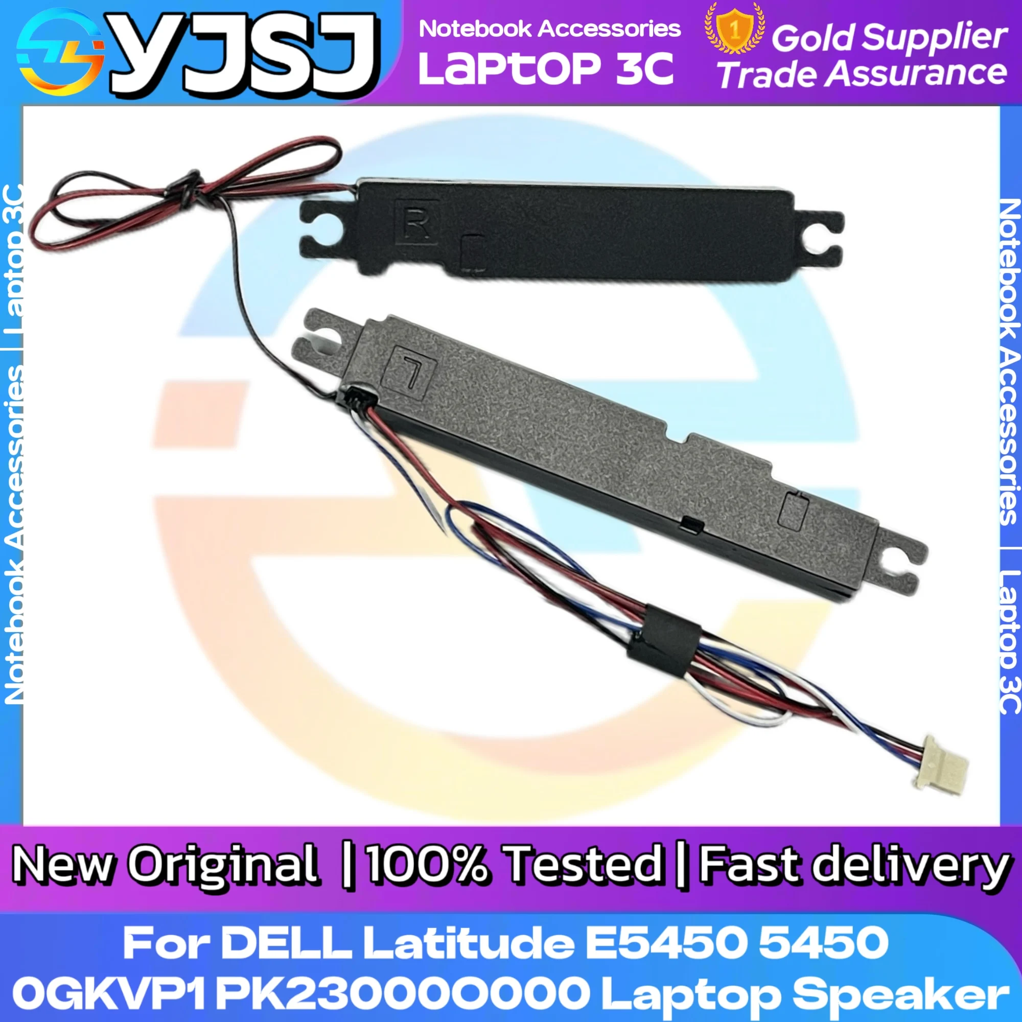 New Original Laptop Speaker Set For DELL Latitude E5450 5450  built-in speaker GKVP1 0GKVP1 PK23000O000