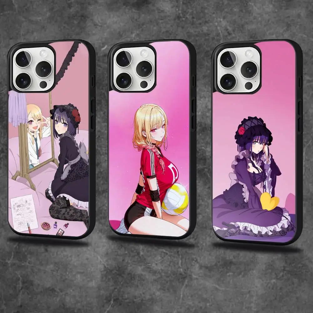 

My Dress Up Darling Phone Case For iPhone 17,16,15,14,13,12,11,Pro,Max,Plus,Mini,SE4,E Magnetic Magsafe Wireless Charging