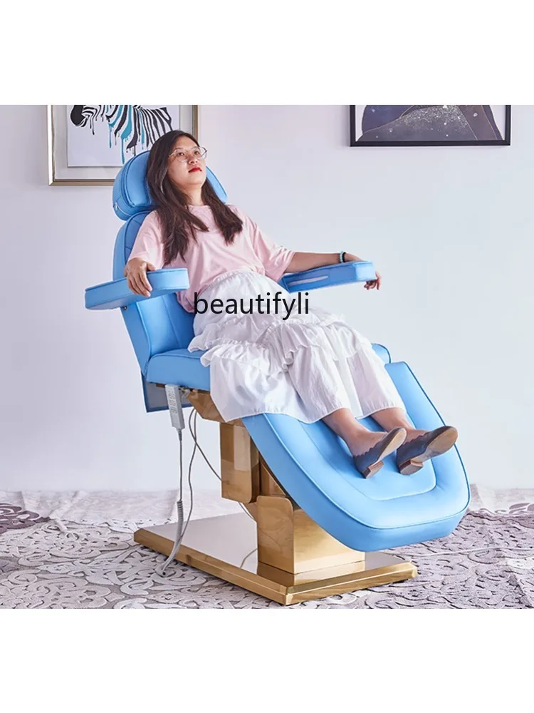 Electric Beauty Bed Lifting Tattoo Bed Micro Plastic Surgery Injection Bed Medical Beauty Tattoo Embroidery Beauty Salon