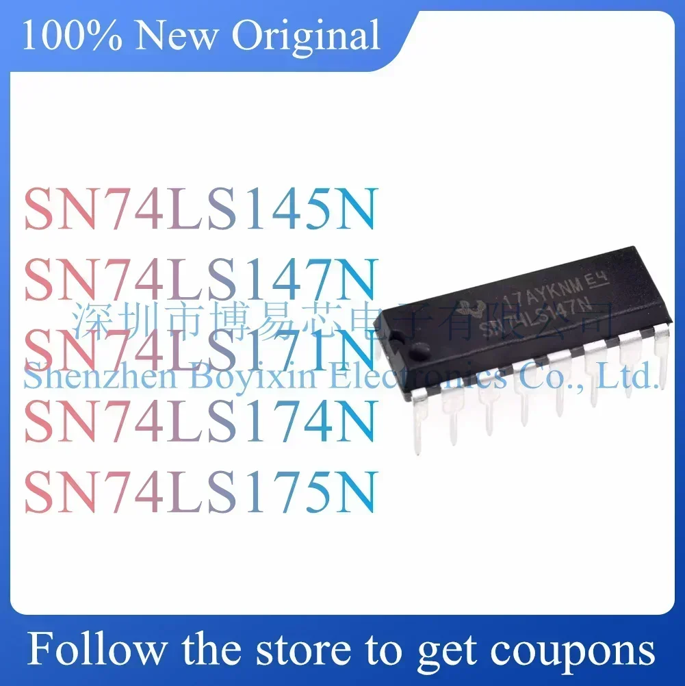 SN74LS145N SN74LS174N SN74LS175N SN74LS147N SN74LS171N Test board