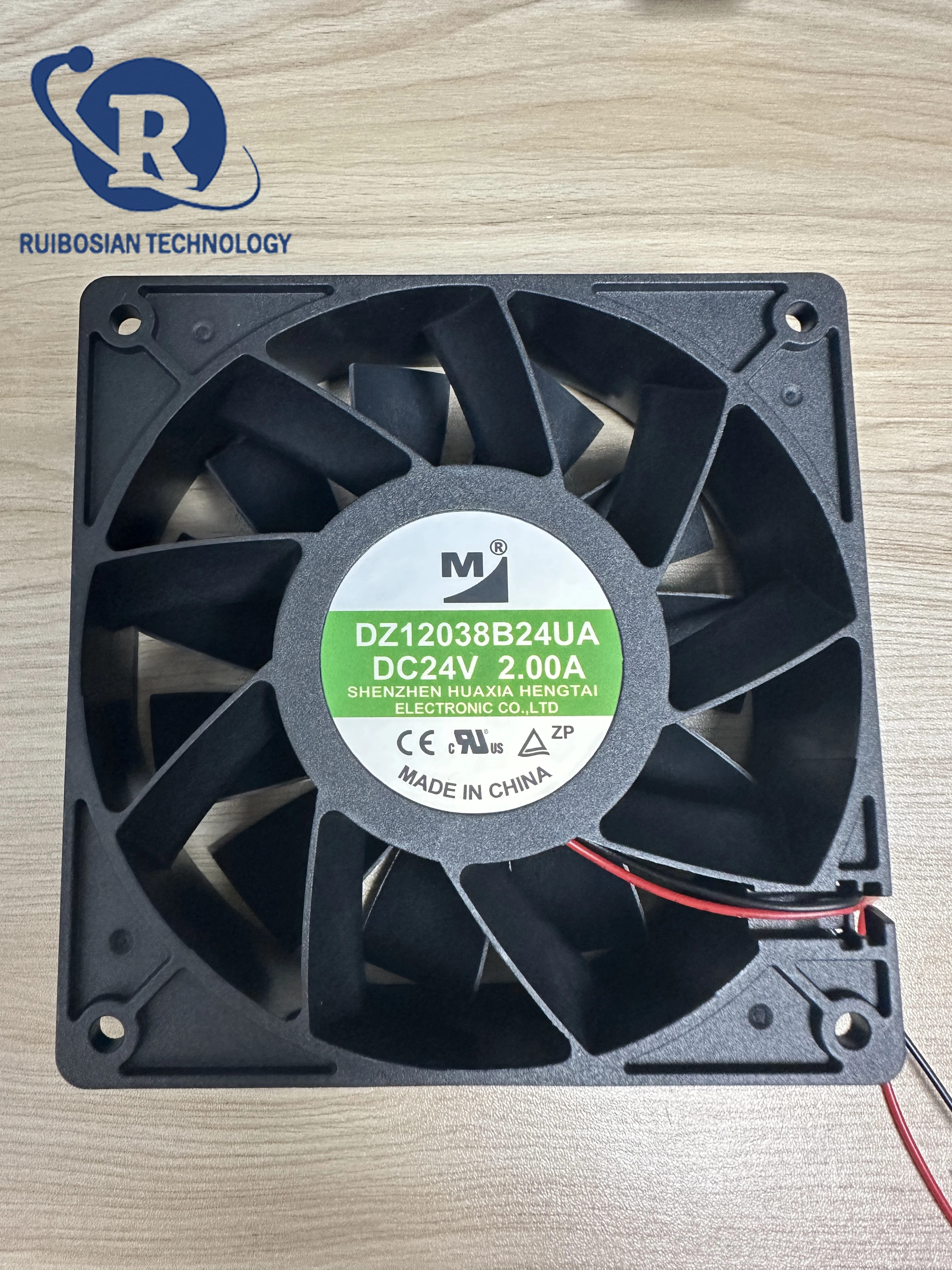 DZ12038B24UA 24V 2.00A 12038 12CM 2-wire inverter cooling fan