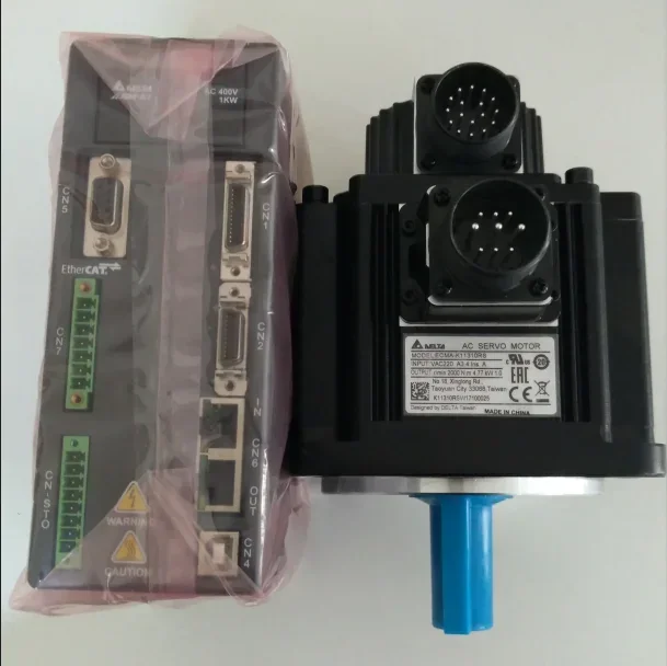 1KW  AC Servo Motor ECMA-K11310RS+ASD-A2-1043-E For CNC Machine