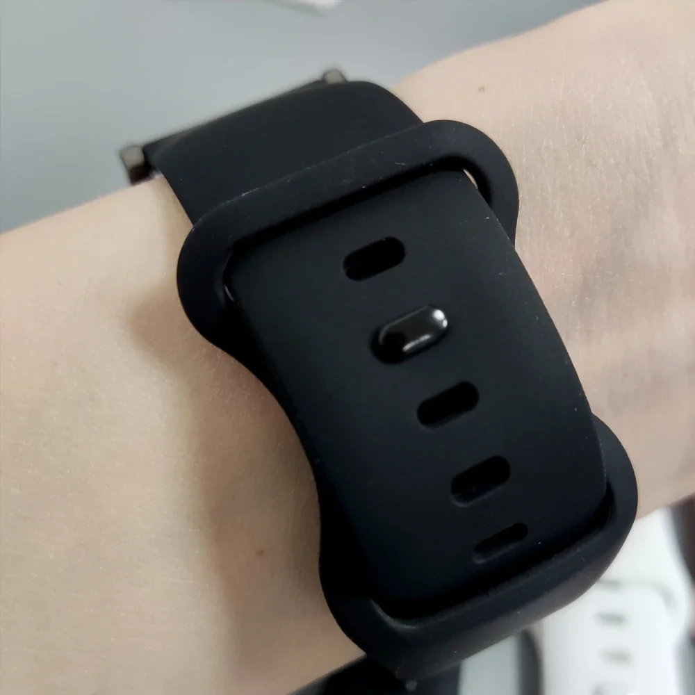 Silicone 22mm Bracelet For Xiaomi Watch S2 46mm/42m S1 S3 color 2/REDMI Watch 5 Lite/Active Band For Xiaomi Watch S4 Sport Strap