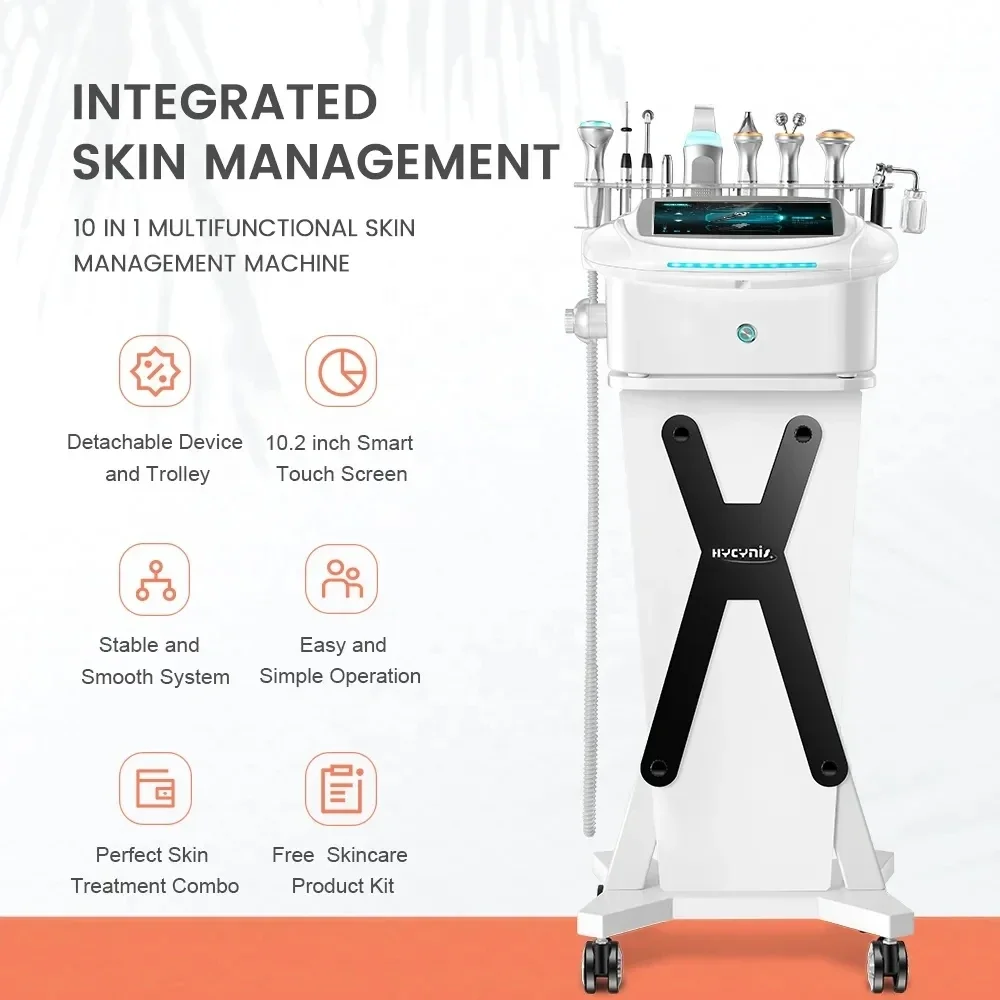 9 In 1 Hydra Professional Machine Aqua Facial Device New baeuty Health Korea Solution Aquaskim Smart Multifunction oxyge Jet