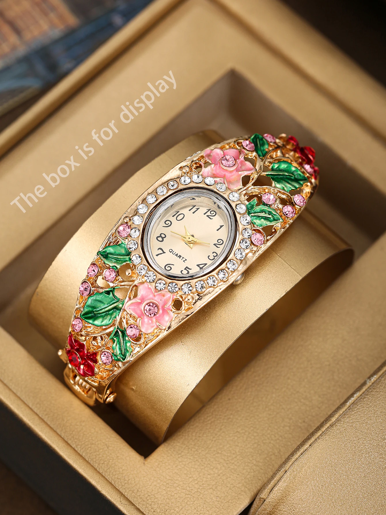 

1pc women's versatile gorgeous retro watch set birthday and holiday gift