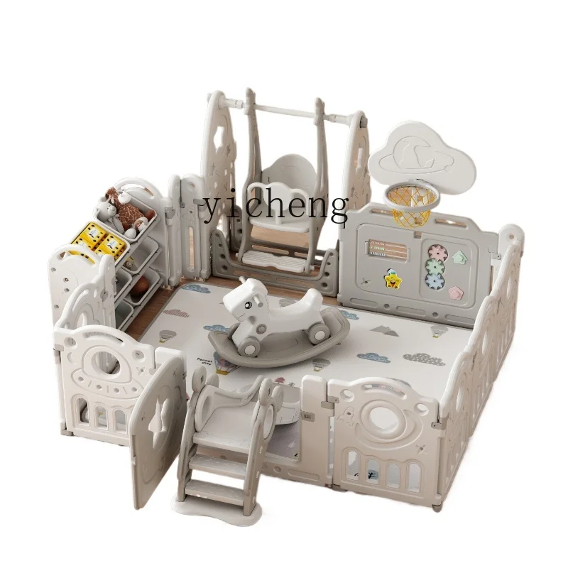 Tqh Baby Spiel Zaun Babys chutz Krabbel matte Kinder Indoor Home Zaun Wohnzimmer Sicherheit Kletter kissen