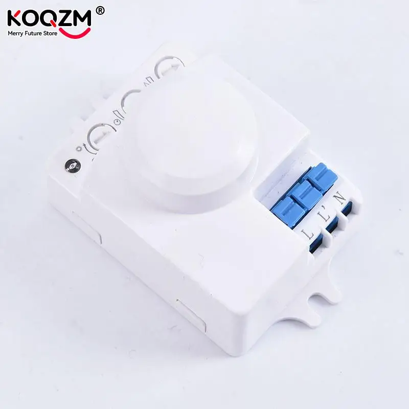 

5.8GHz LED Microwave Radar Sensor Light Switch Human Body Motion Induction Sensor Controller Switch AC 220V-240V