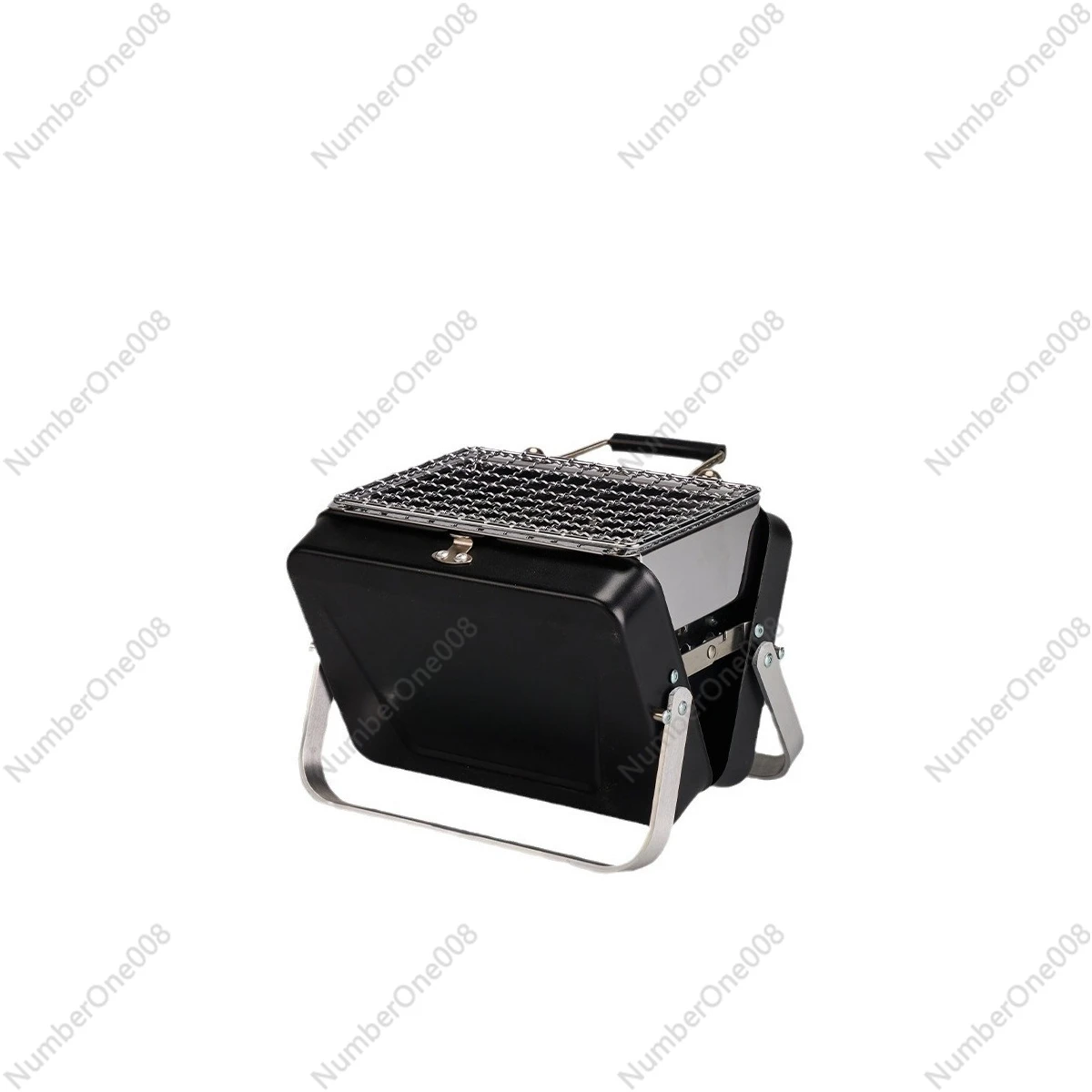 Portable Foldable Charcoal Grill, Mini Camping BBQ Stove with Carry Bag for Outdoor Picnic and Hiking