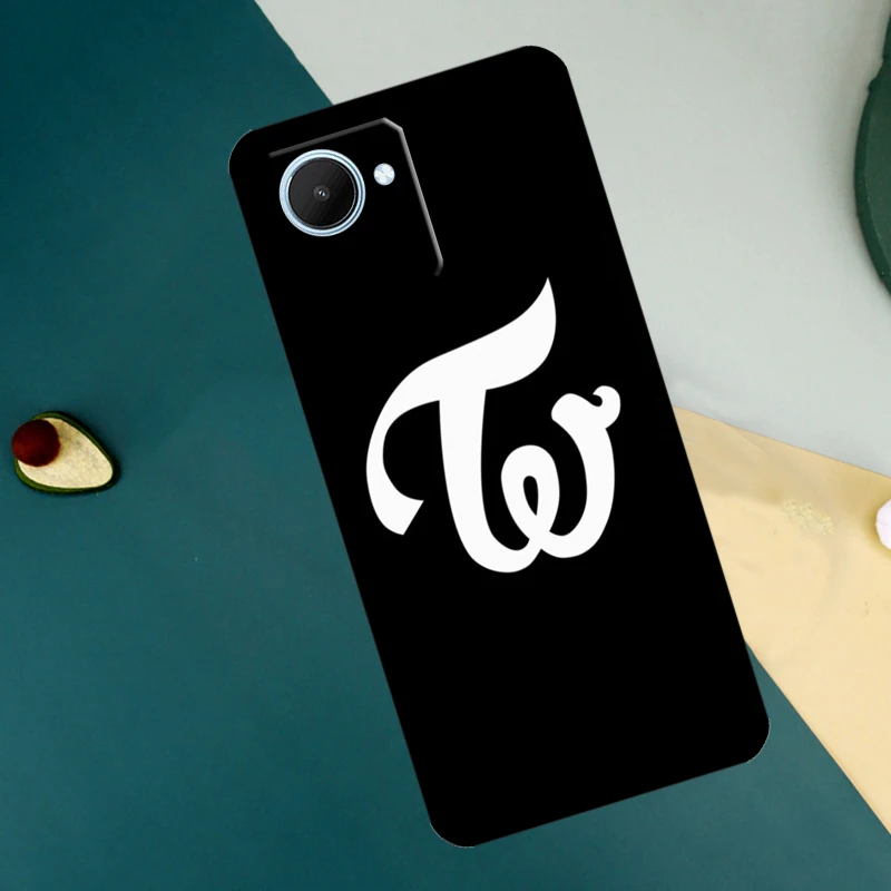 KPOP TWICE LOGO For Realme C53 C33 C55 C35 C31 C30 C25s C21Y C15 C11 GT Neo 5 3T 2T 9 10 11 Pro Plus Case