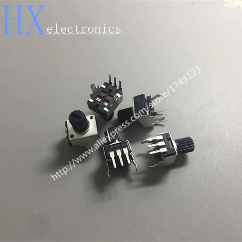 10PCS RV09 Potentiometer Short/Long Handle 10K 50K WH09 B103 B503 Adjustable Resistance 0932