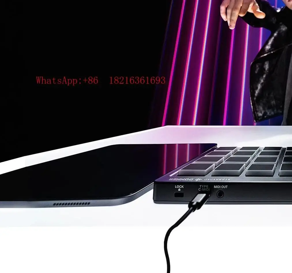 NEW  MIDI DJ Controller 16 Pads USB Type-c Pads, Music Controller