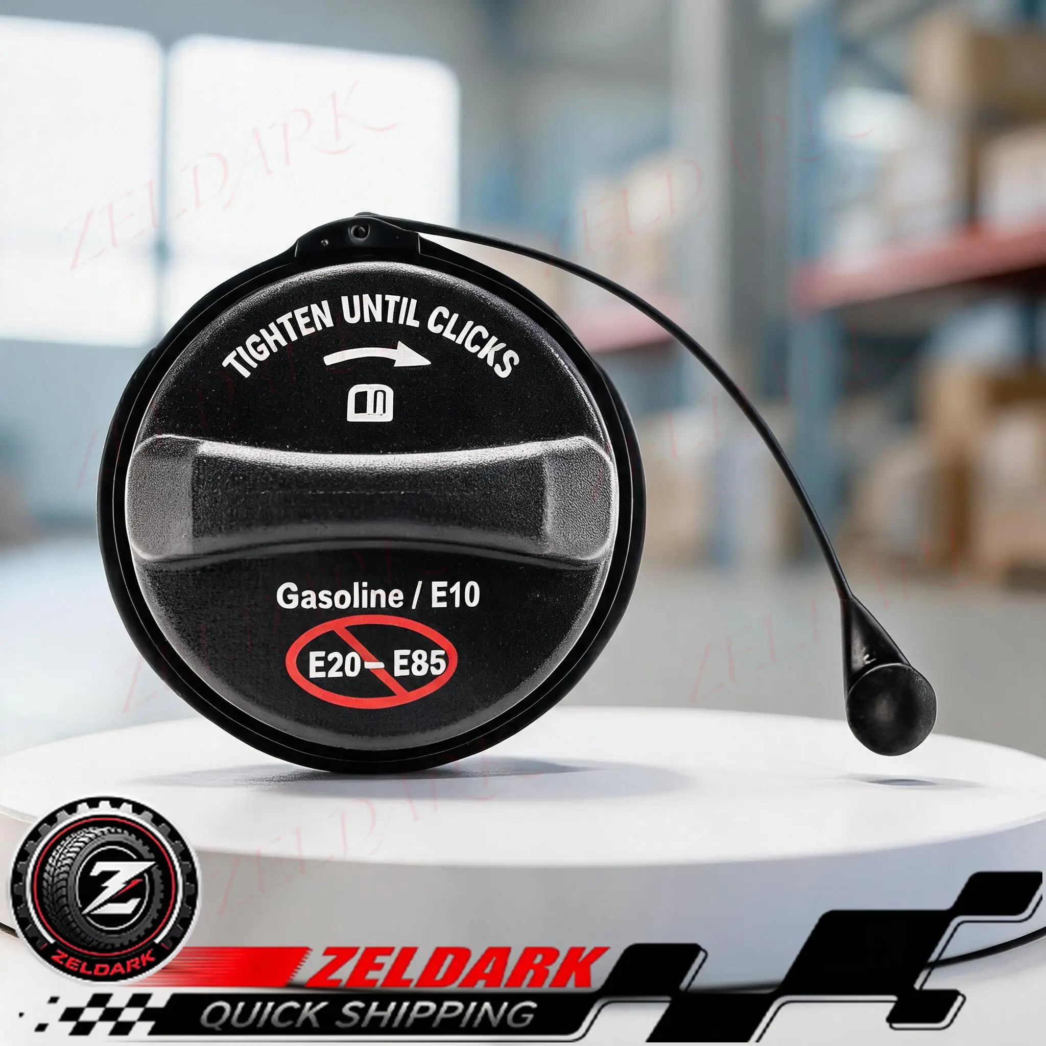 OEM FC1080 AC3Z-9030-A Fuel Tank Cap Cover for Dodge Charger, Ford F150, Escape, Explorer, Focus, Fusion, Edge, Mustang