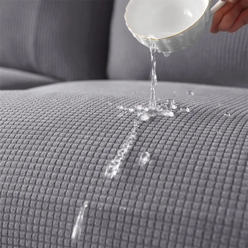 Funda de sofá reclinable repelente al agua, cubierta elástica de forro Polar para sillón de chico perezoso, Protector de muebles