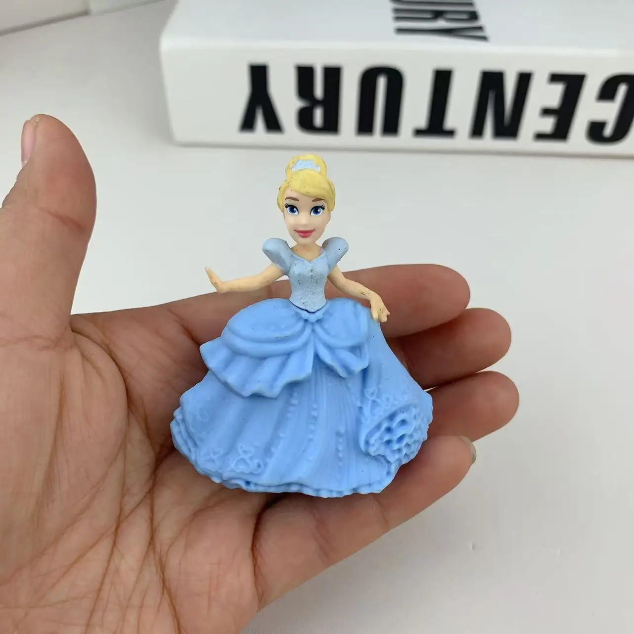 ديزني الأميرة ارييل رابونزيل سنو وايت مولان ياسمين بوكاهونتاس شخصيات الحركة الصغيرة دمى كعكة توبر هدايا عيد ميلاد للأطفال #3