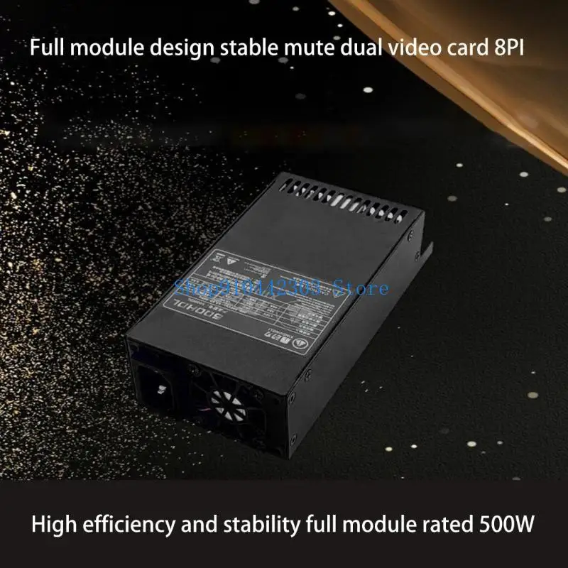 L4MD 500W ATX PSU MINI 1U ITX Mini Power Supply Full Modular 1U Power Supply For 110v Server Mini Pose 110V