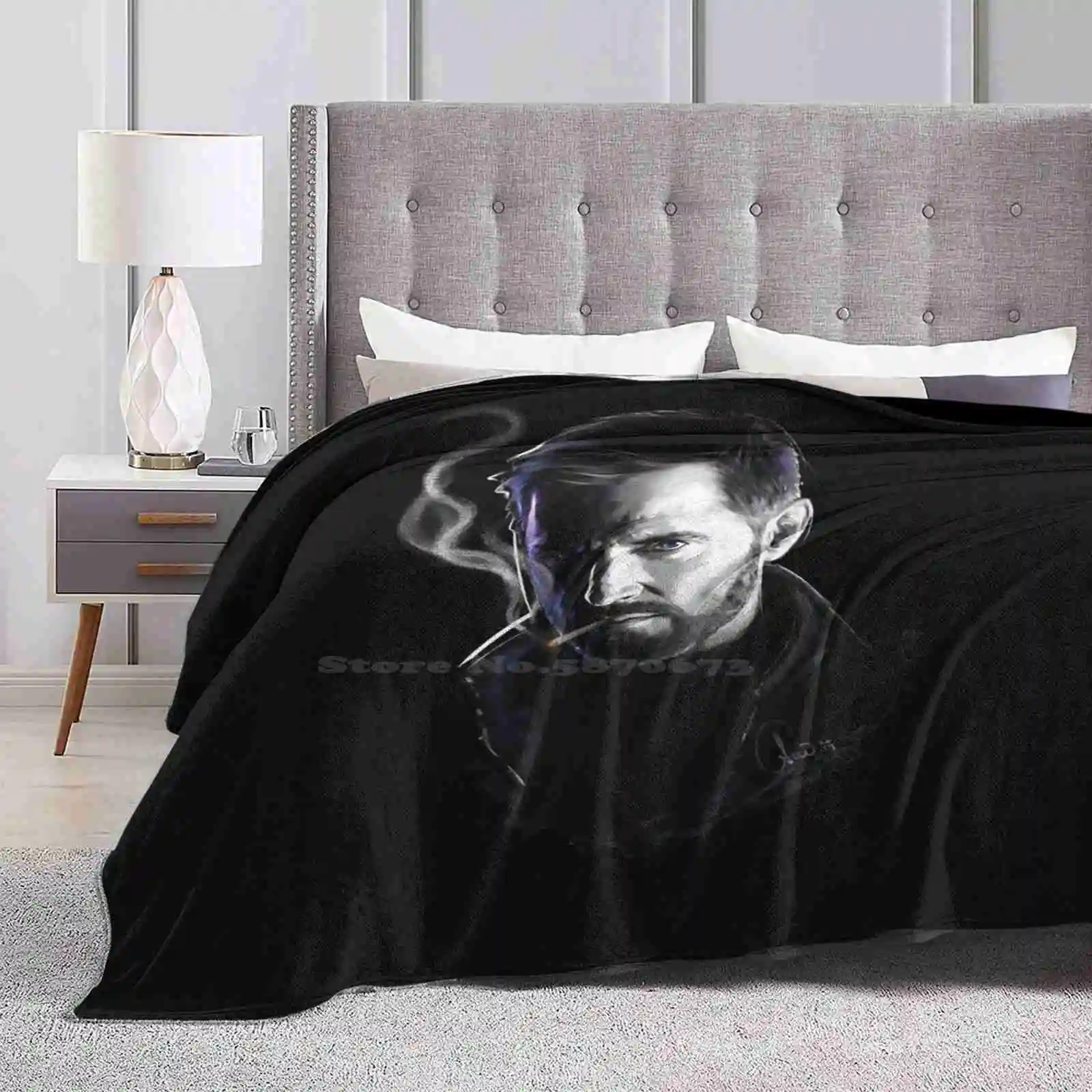 Needed Gifts Richard Armitage-Smokin Hot Christmas Holiday Soft Warm Light Thin Blanket Needed Richard Armitage Smokin Hot