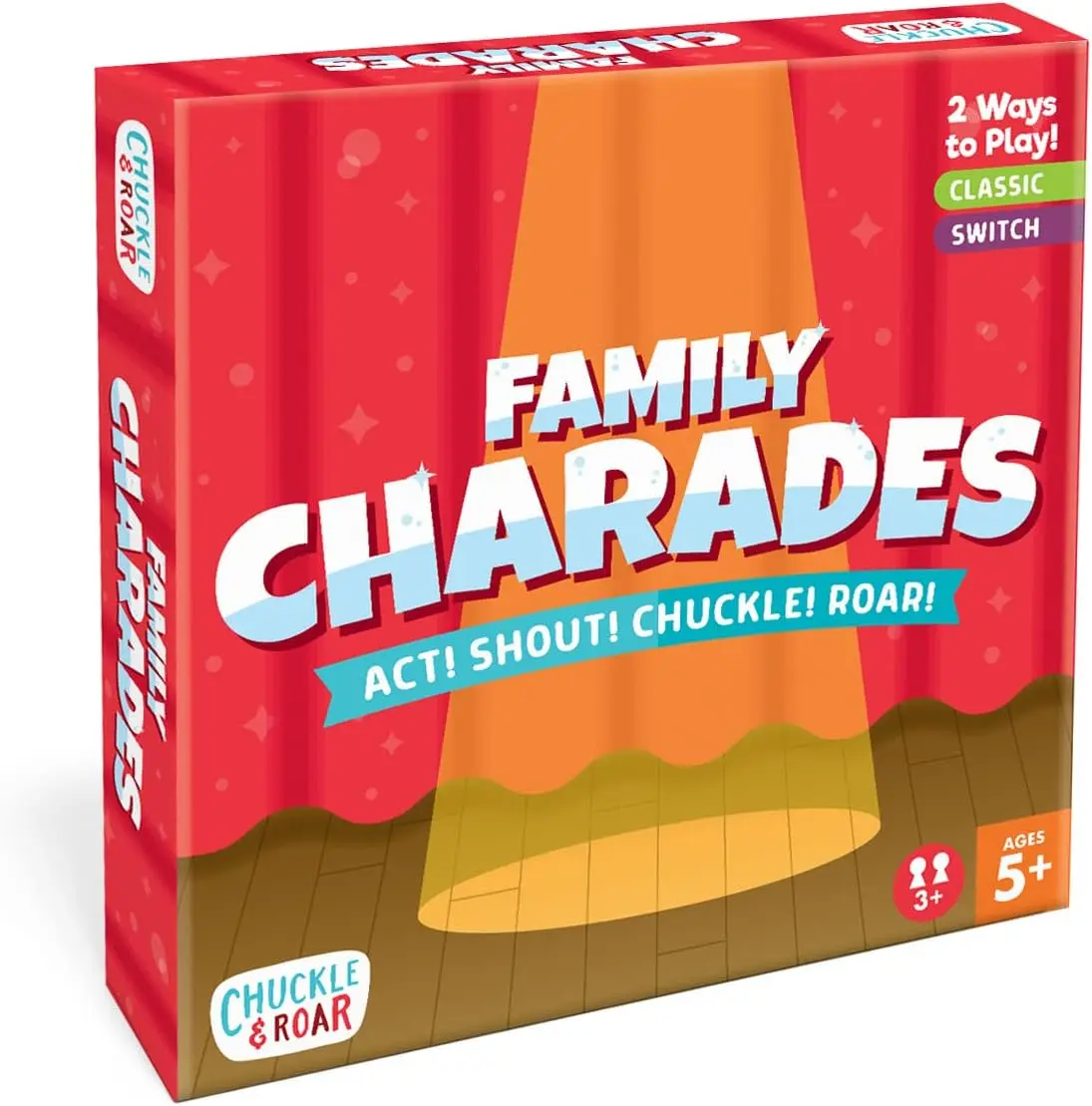 

Classic Charades Party Game: Act, Shout, Laugh! 2 Modes, 750 Ideas for 3+ Players