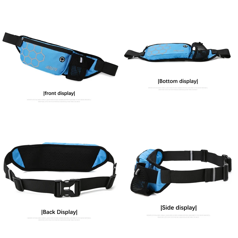 Outdoor Sports Waist Bag Women Men Waterproof Fitness Gym Jogging Belt Bag Water Bottle Outdoor Camping Hiking Phone Fanny Pouch