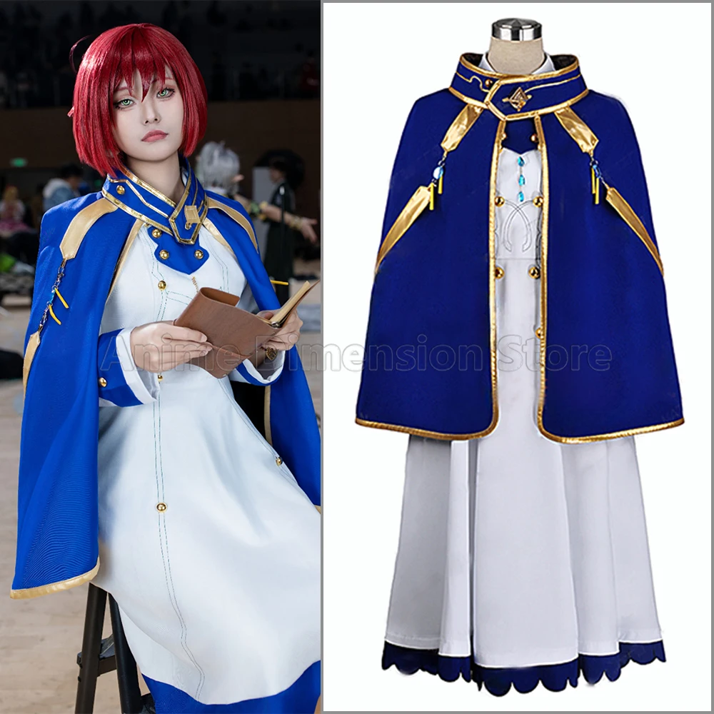 

Аниме Белоснежка с красными волосами, костюм для ролевых игр, карнавальный наряд на Хэллоуин для женщин, костюмы Шираяки для косплея 2025